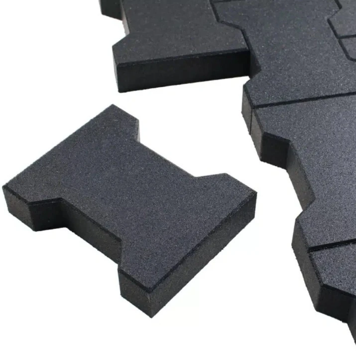 Dog Bone H-shape Rubber Tiles1